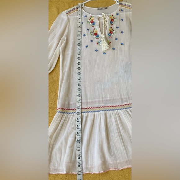 MES DEMOISELLES Floral Embroidery Intricate Tunic Top Sz EU 38 US 6 EXCELLENT - Picture 8 of 8